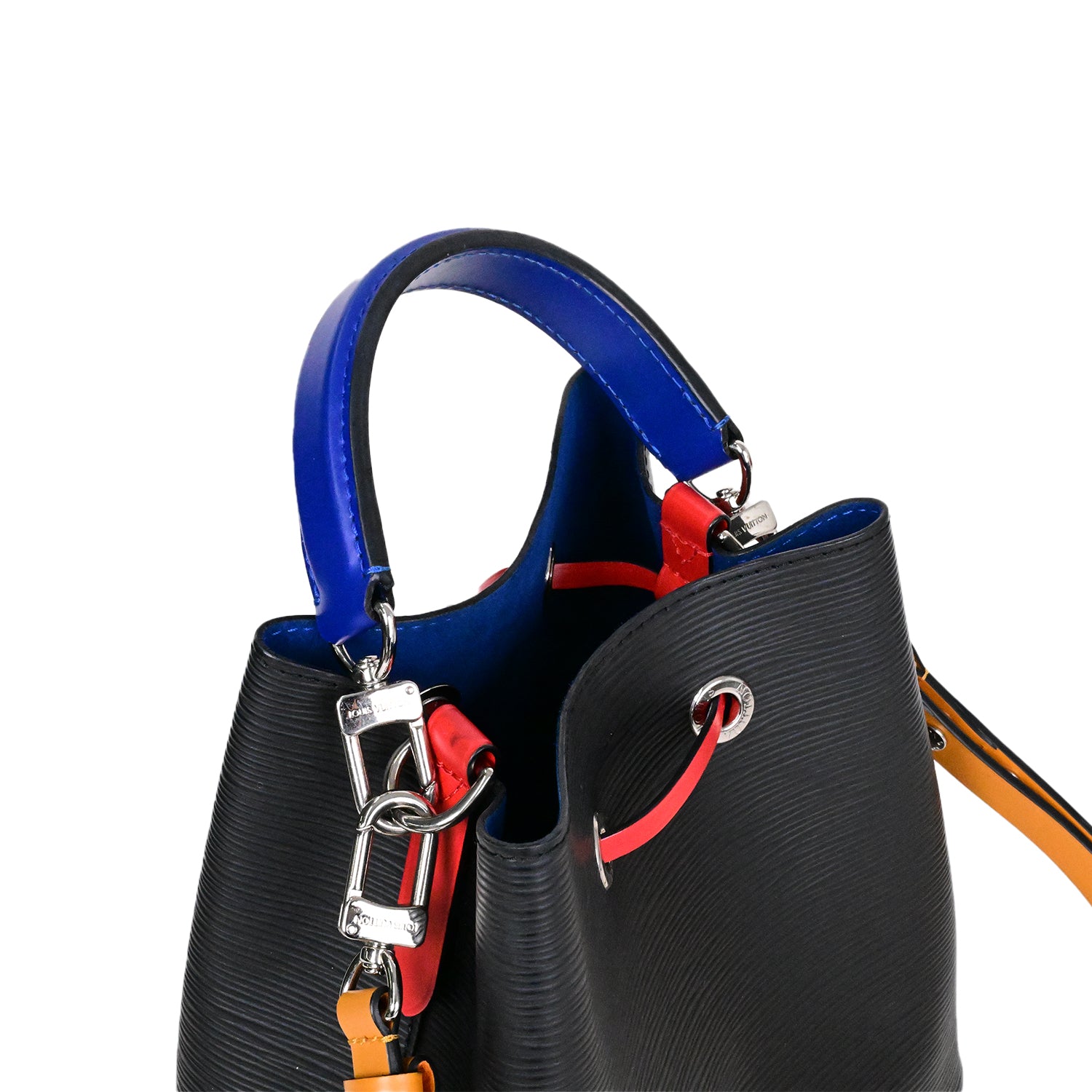 LOUIS VUITTON エピ ネオノエ バッグ ハンドバッグ ショルダーバッグ エピレザー アンディゴブルー