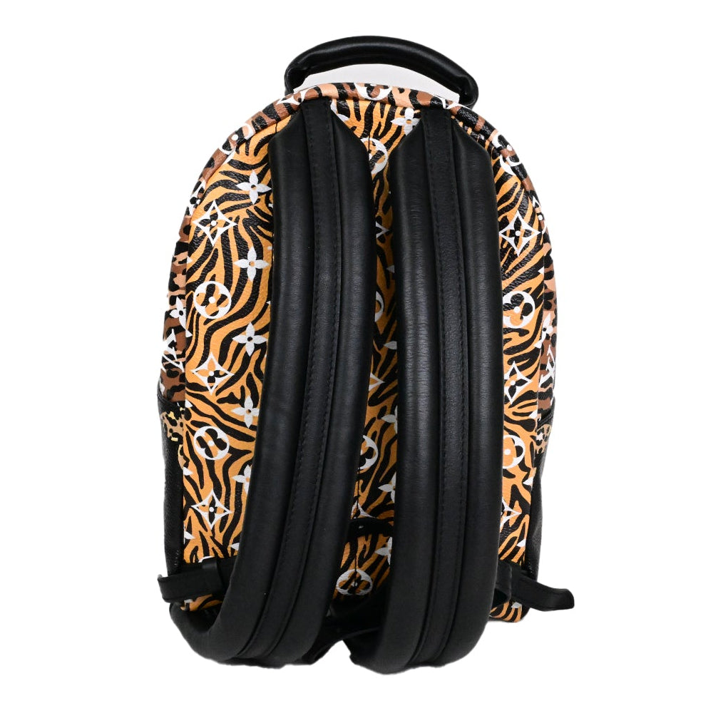 LOUIS VUITTON モノグラムジャングル パームスプリングス バックパック PM レオパード