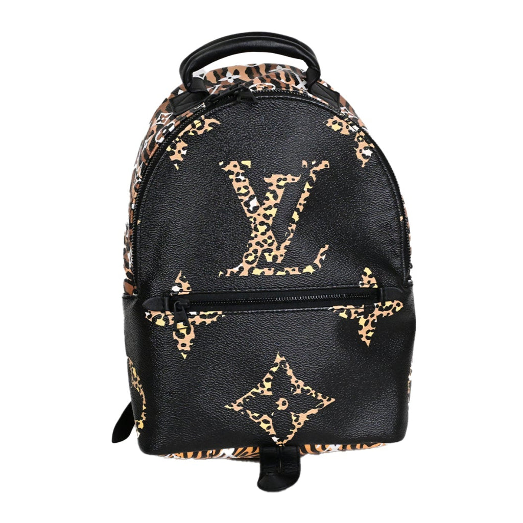 LOUIS VUITTON モノグラムジャングル パームスプリングス バックパック PM レオパード