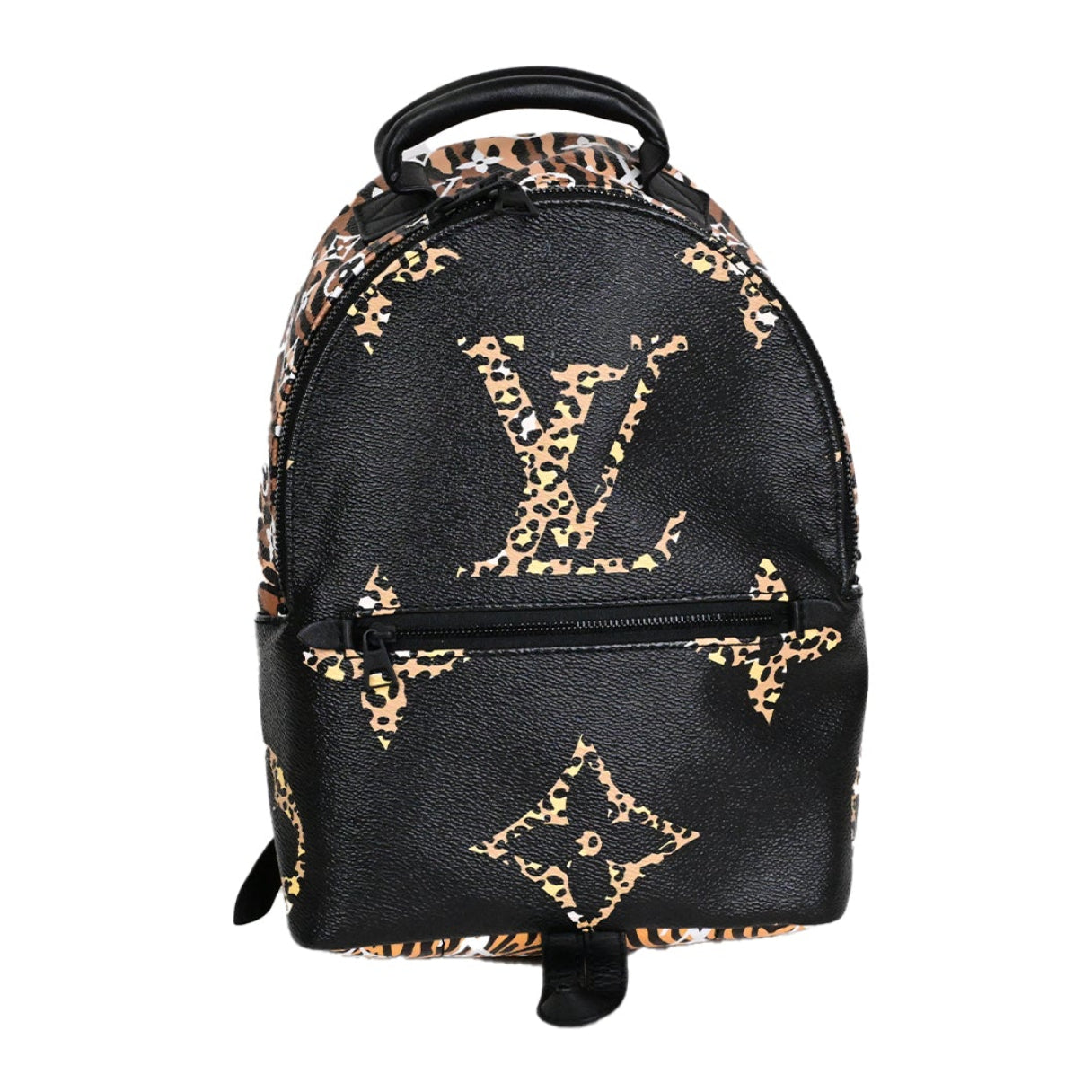 LOUIS VUITTON モノグラムジャングル パームスプリングス バックパック PM レオパード