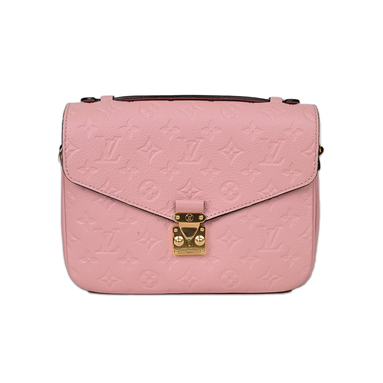 LOUIS VUITTON ポシェット・メティス ハンドバッグ ショルダーバッグ モノグラム・アンプラント ピンク