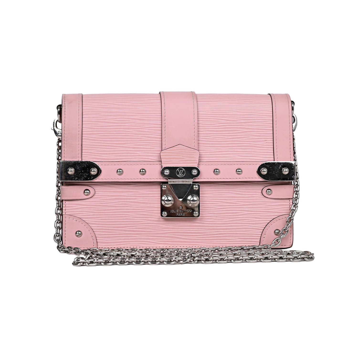 LOUIS VUITTON ポルトフォイユ・トランク ショルダーバッグ ローズバレリーヌ