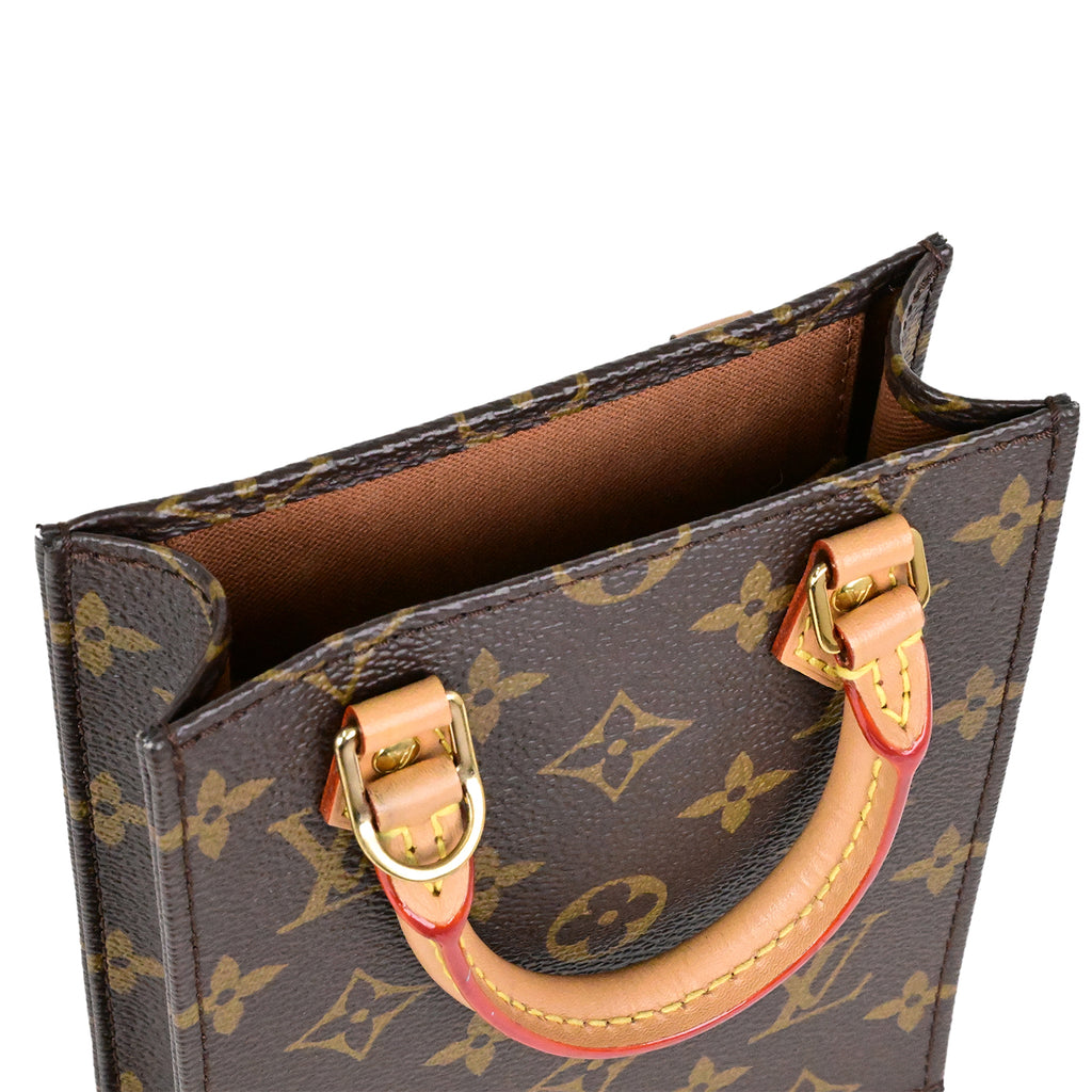 LOUIS VUITTON モノグラム プティットサックプラ ハンドバッグ 2Way ショルダーバッグ
