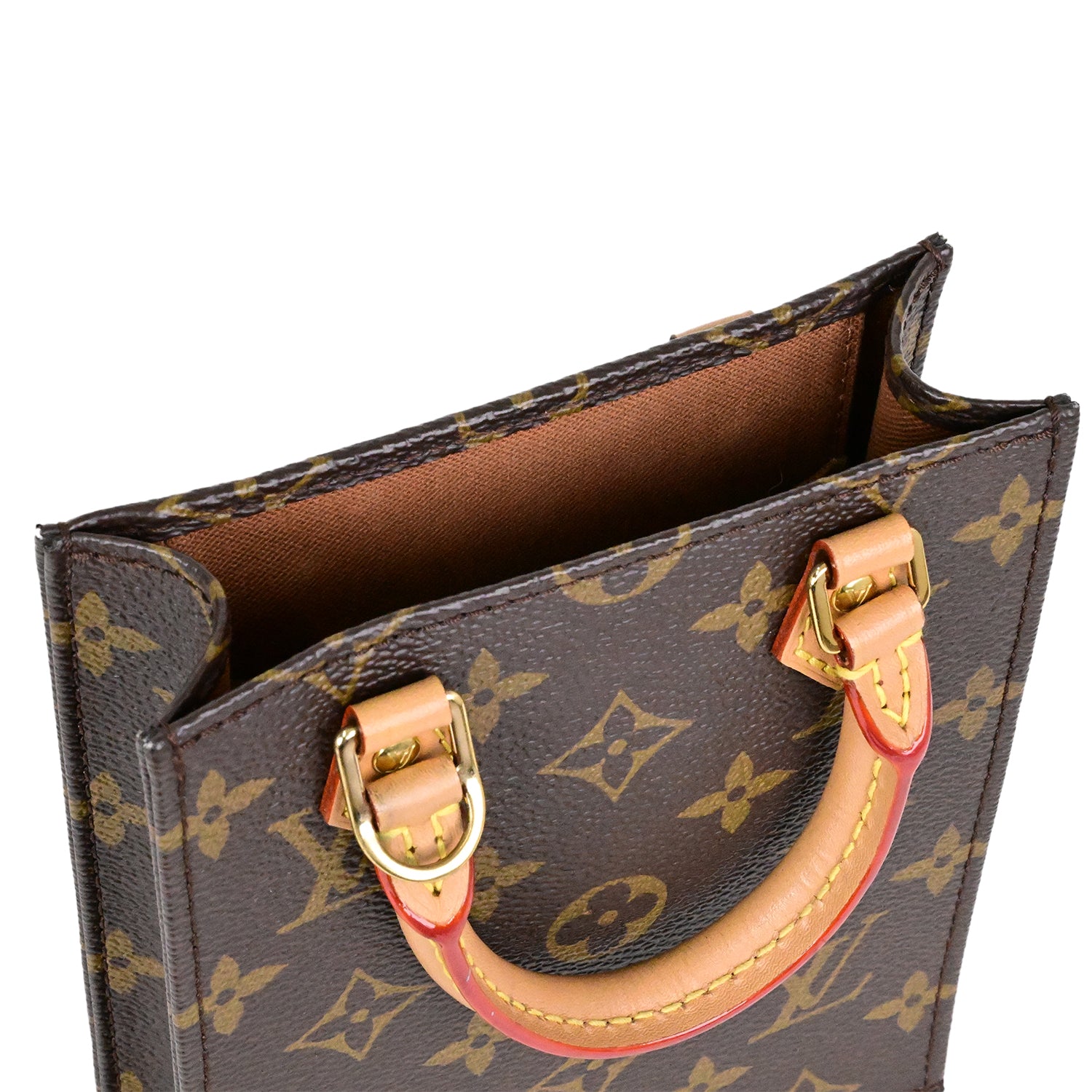 LOUIS VUITTON モノグラム プティットサックプラ ハンドバッグ 2Way ショルダーバッグ