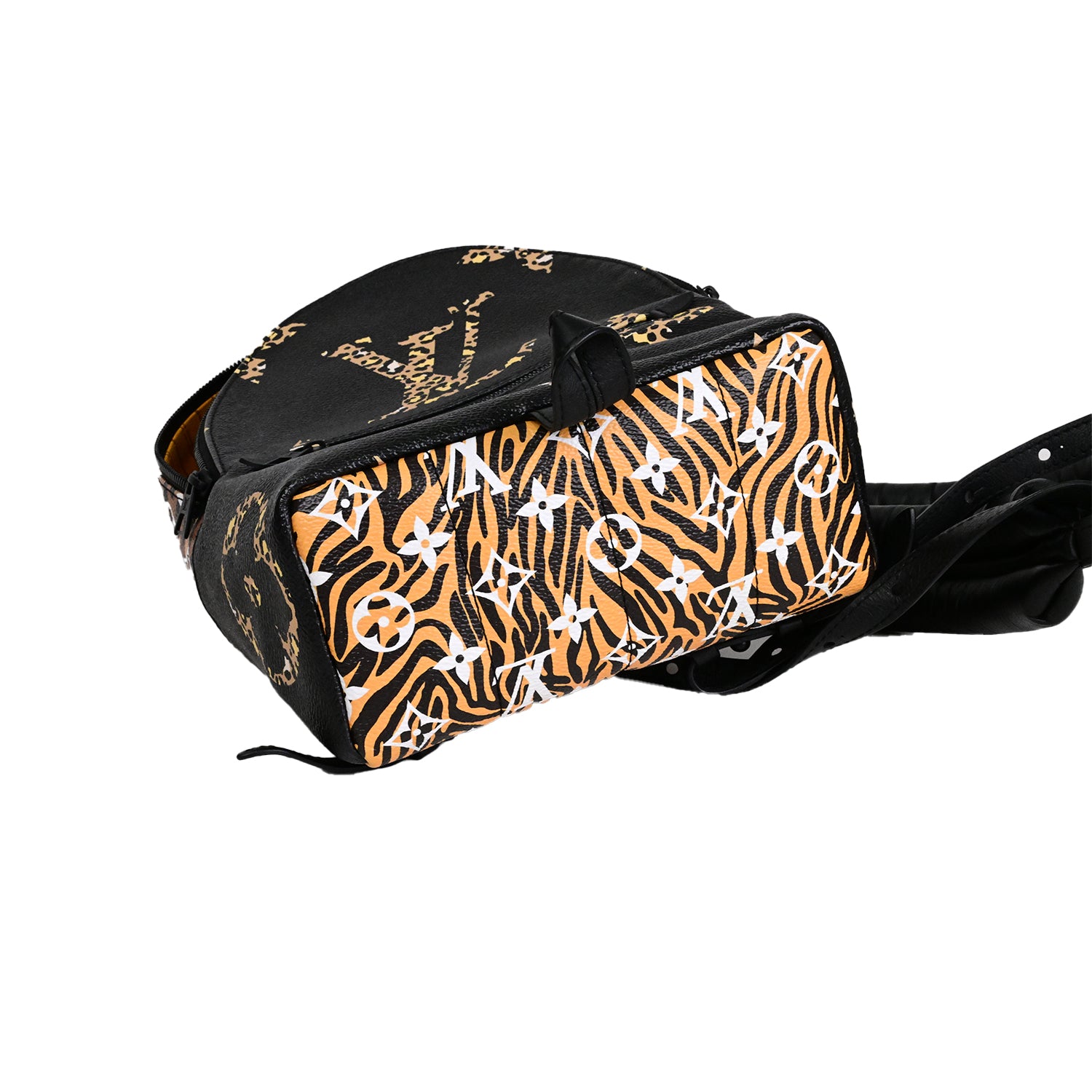 LOUIS VUITTON モノグラムジャングル パームスプリングス バックパック PM レオパード