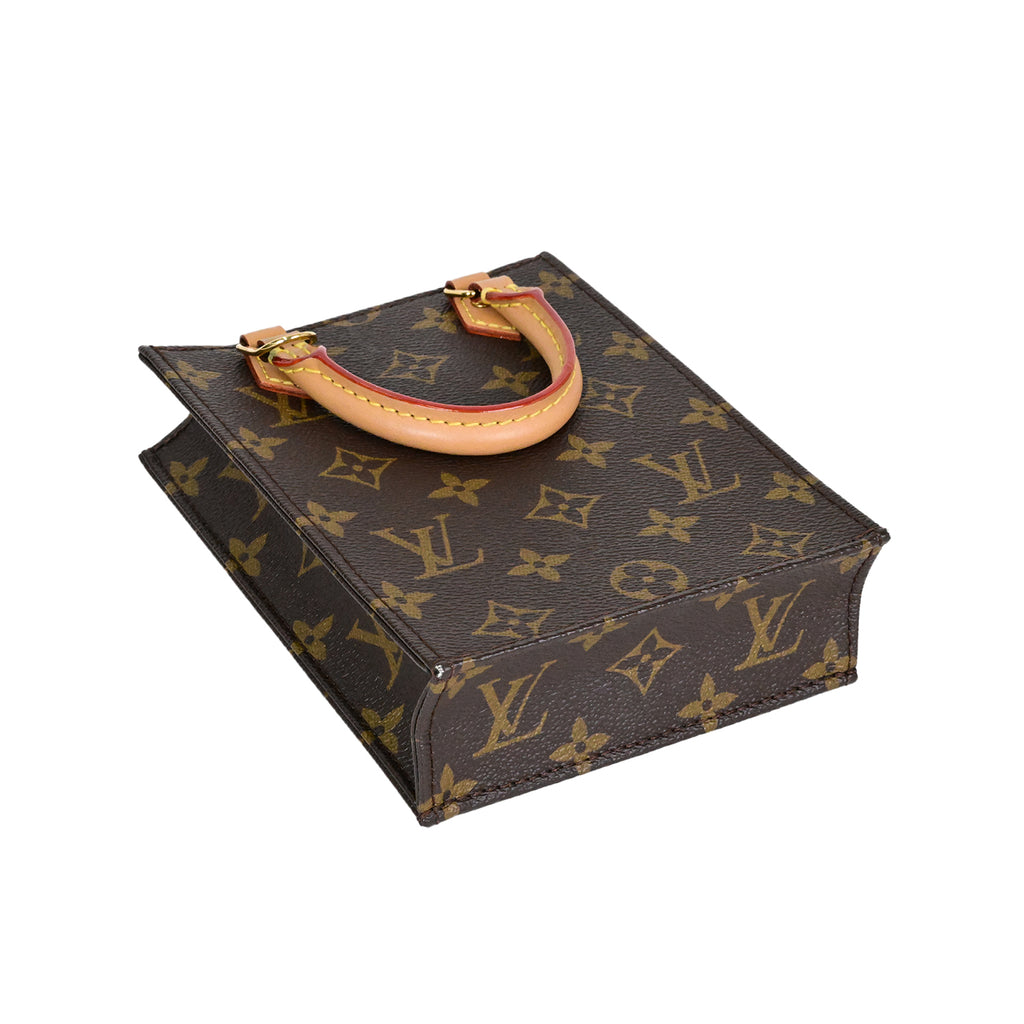 LOUIS VUITTON モノグラム プティットサックプラ ハンドバッグ 2Way ショルダーバッグ