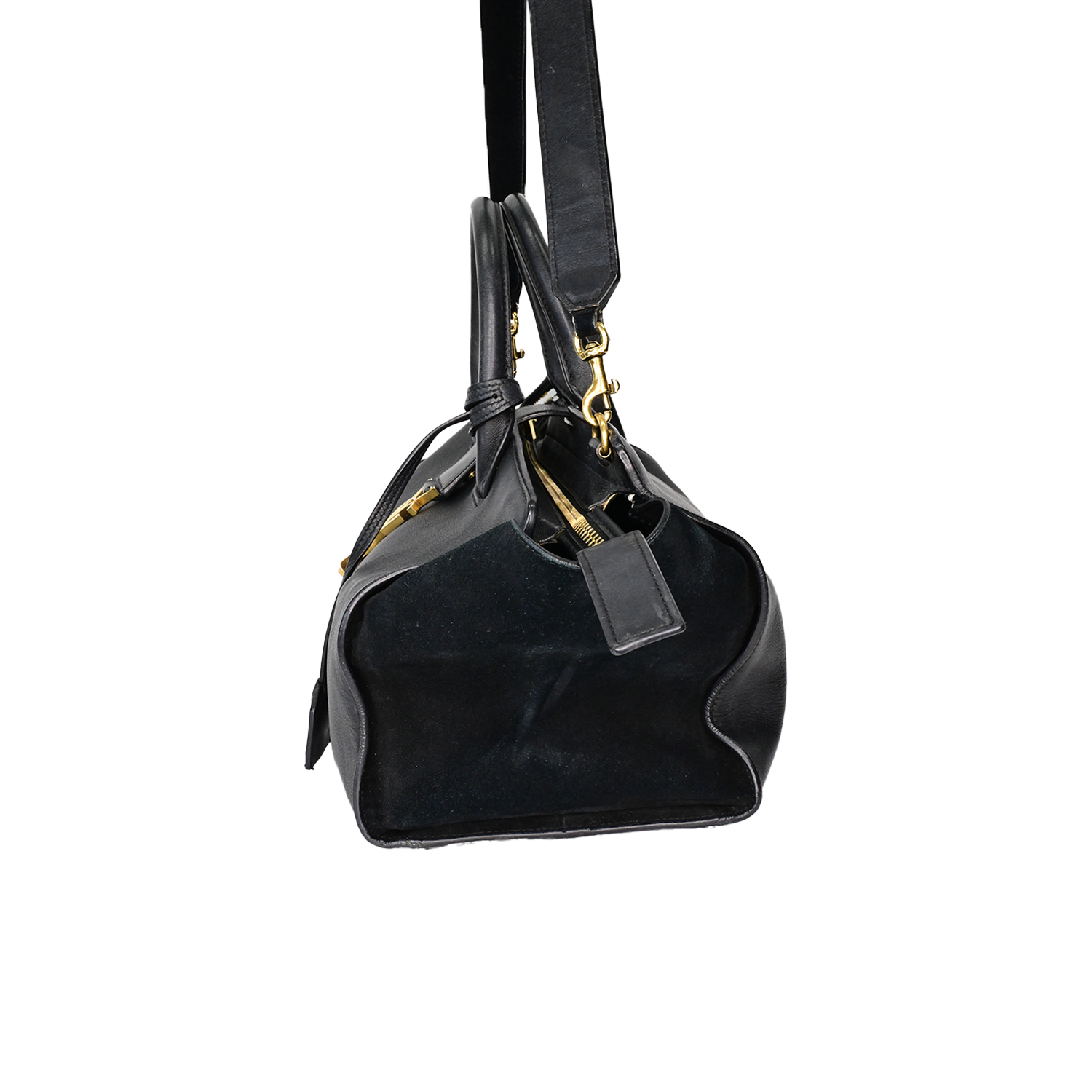 サンローラン ダウンタウンカバス YSL ベイビー ブラック グレインカー 2WAYショルダー 21308 トートバッグ